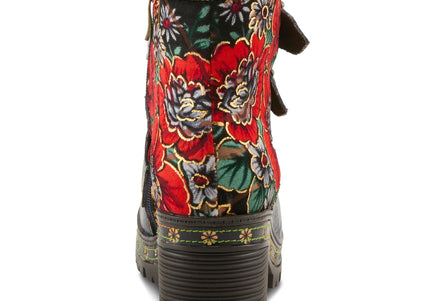 L'ARTISTE BRAZZA WOMEN BOOTS  - Navy Multi