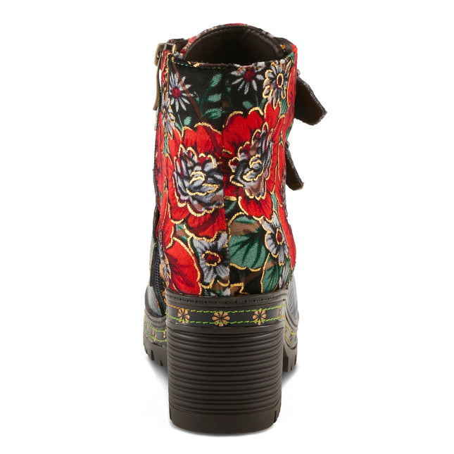 L'ARTISTE BRAZZA WOMEN BOOTS  - Navy Multi