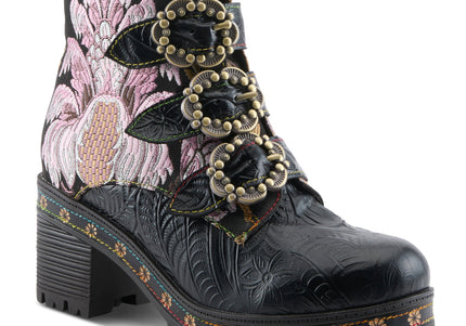 L'ARTISTE BRAZZA WOMEN BOOTS  - Black Multi