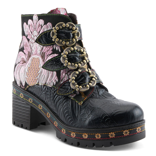 L'ARTISTE BRAZZA WOMEN BOOTS  - Black Multi