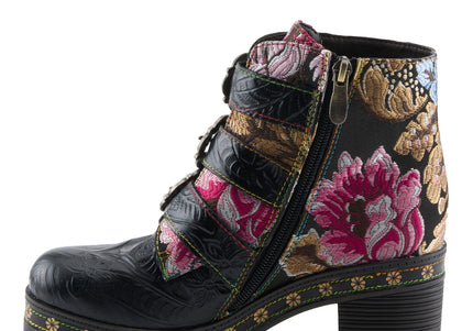 L'ARTISTE BRAZZA WOMEN BOOTS  - Black Multi