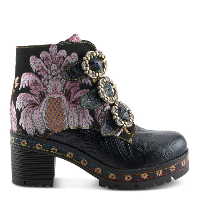 L'ARTISTE BRAZZA WOMEN BOOTS  - Black Multi