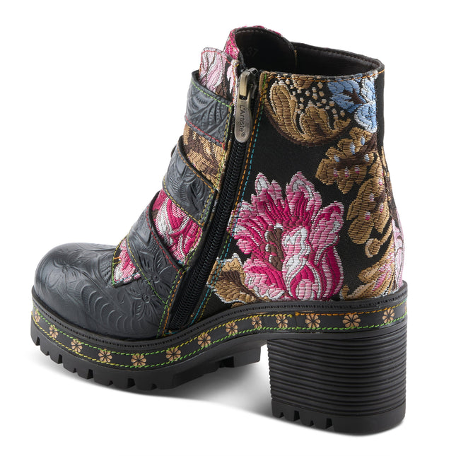 L'ARTISTE BRAZZA WOMEN BOOTS  - Black Multi