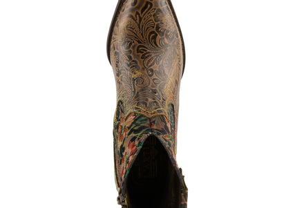L'ARTISTE BRYDIE WOMEN BOOTS  - Olive Multi
