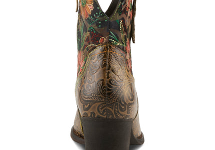L'ARTISTE BRYDIE WOMEN BOOTS  - Olive Multi