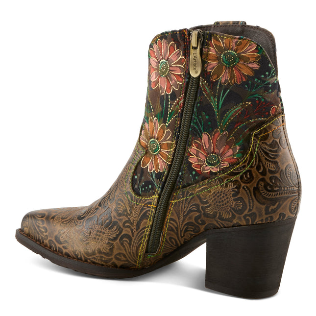 L'ARTISTE BRYDIE WOMEN BOOTS  - Olive Multi