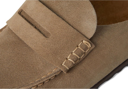 BIRKENSTOCK NAPLES WRAPPED WOMEN SHOES Taupe Narrow