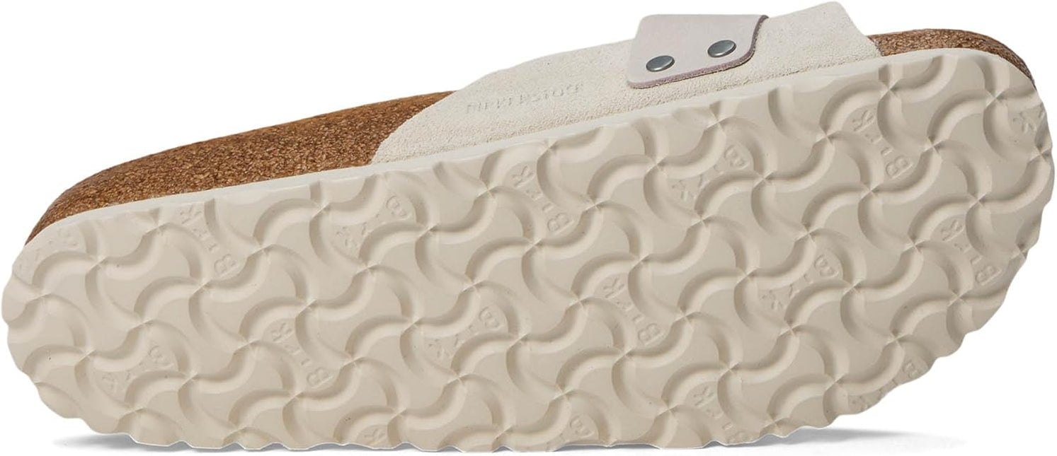 BIRKENSTOCK OITA NUBUCK-SUEDE LEATHER Women Sandals Antique White N