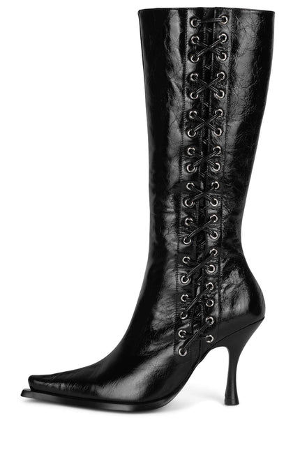 JEFFREY CAMPBELL STUNNA WOMENS BOOTS - Black
