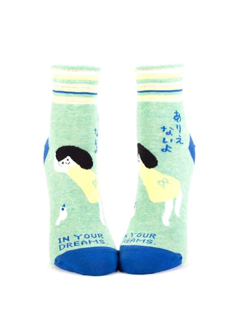 Blue Q In Your Dreams Ankle Socks NYCK - New York City Kicks