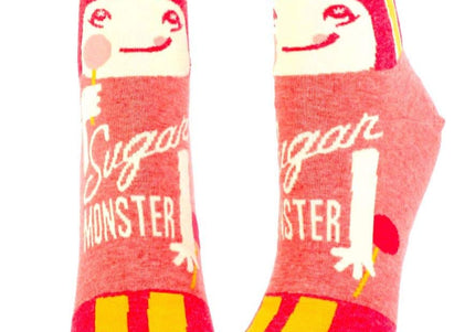 Blue Q Sugar Monster Ankle Socks NYCK - New York City Kicks