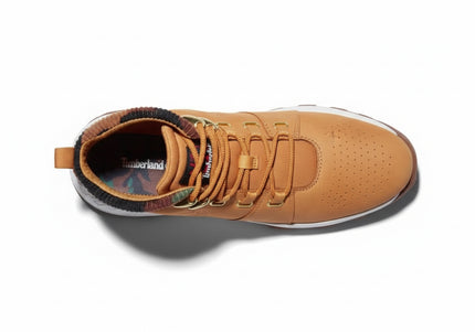 TIMBERLAND BROOKLYN MID LACE UP MEN BOOTS - Wheat Nubuck