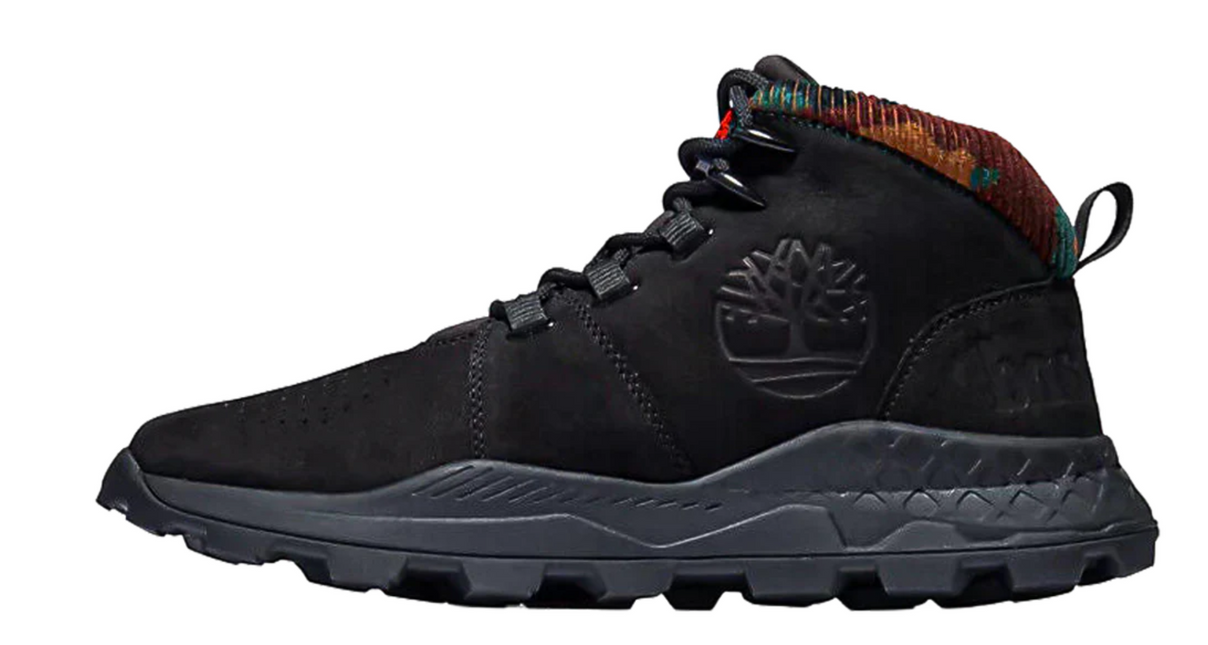 TIMBERLAND BROOKLYN MID LACE MEN BOOTS - Black
