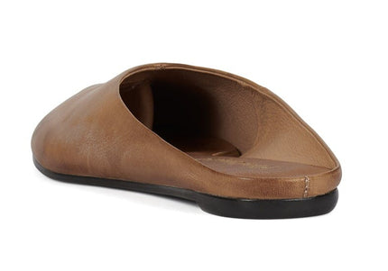 JEFFREY CAMPBELL CABALINA WOMEN MULES - Natural Ruboff