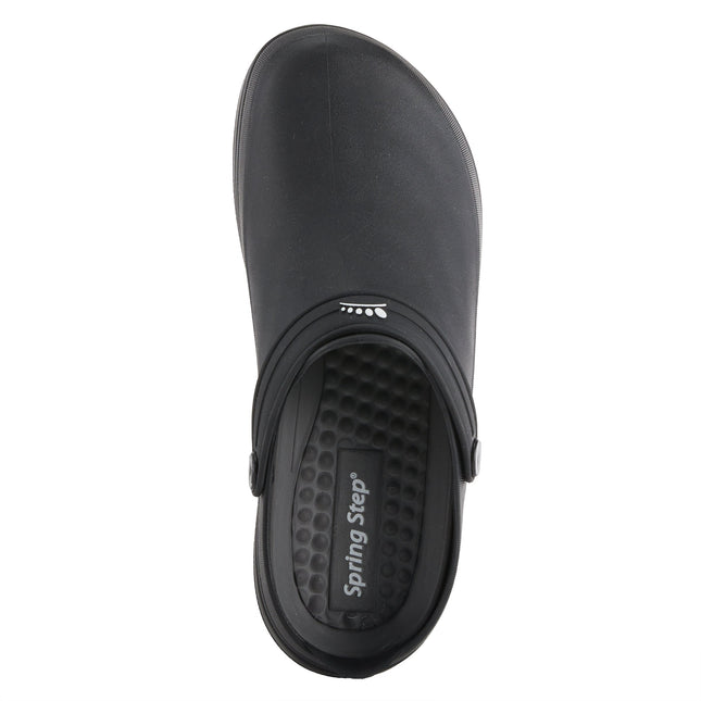 SPRING STEP PRO CAMERON MEN CLOGS  - Black
