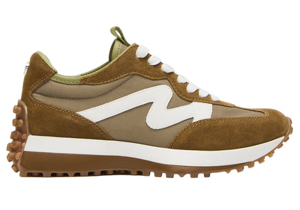 STEVE MADDEN CAMPO WOMEN SNEAKERS - Olive Multi