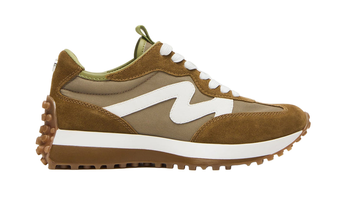 STEVE MADDEN CAMPO WOMEN SNEAKERS - Olive Multi