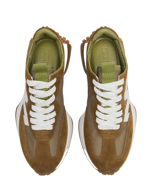 STEVE MADDEN CAMPO WOMEN SNEAKERS - Olive Multi