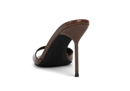 JEFFREY CAMPBELL CE-SOIRE WOMEN HEELS Coffee Patent