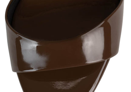 JEFFREY CAMPBELL CE-SOIRE WOMEN HEELS Coffee Patent