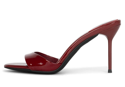 JEFFREY CAMPBELL CE-SOIRE WOMEN HEELS Brick Red Patent