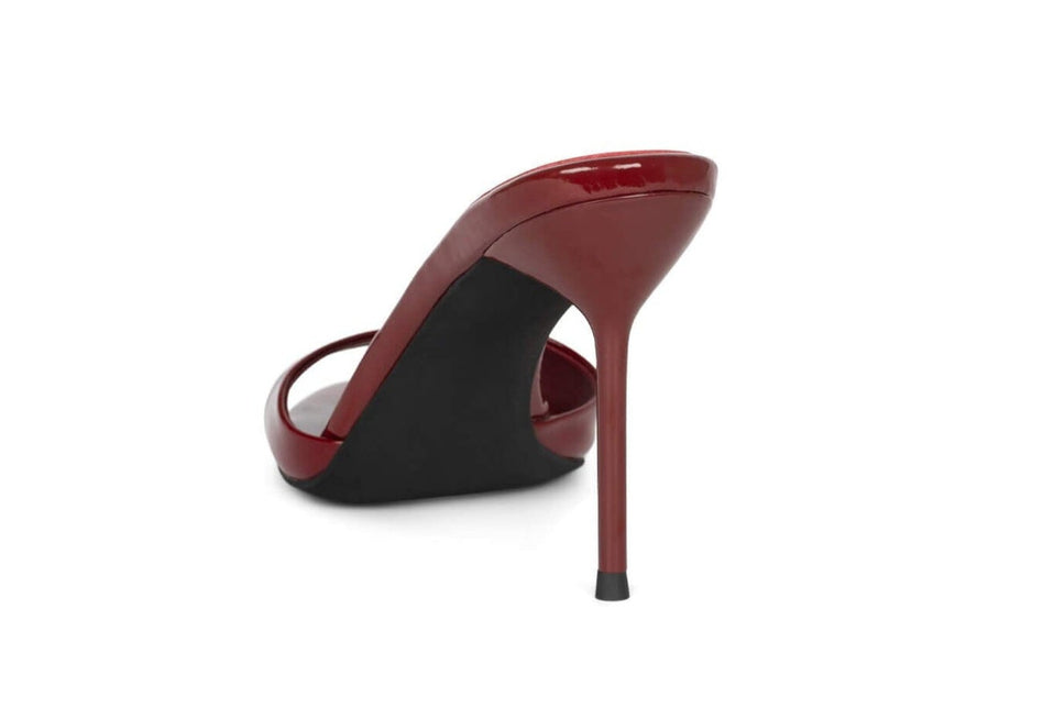 JEFFREY CAMPBELL CE-SOIRE WOMEN HEELS Brick Red Patent