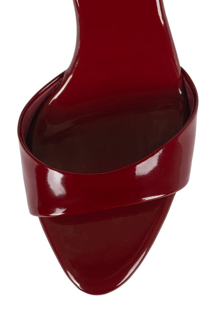 JEFFREY CAMPBELL CE-SOIRE WOMEN HEELS Brick Red Patent