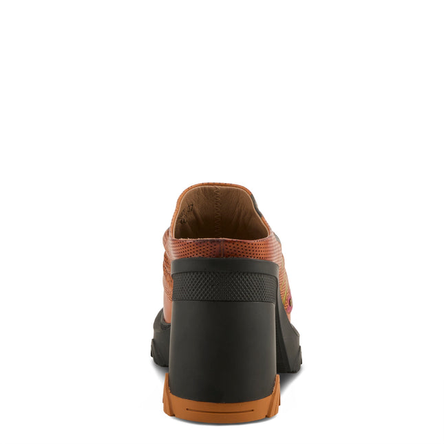 L`ARTISTE CHEMISTRY WOMEN MULES - Camel Multi