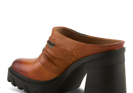 L`ARTISTE CHEMISTRY WOMEN MULES - Camel Multi