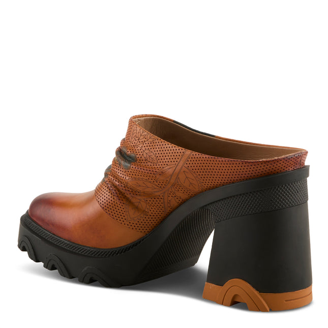 L`ARTISTE CHEMISTRY WOMEN MULES - Camel Multi