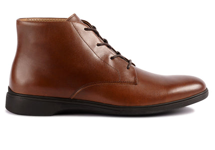 AMBERJACK THE CHUKKA MEN BOOTS - Chestnut & Mocha