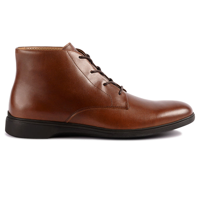 AMBERJACK THE CHUKKA MEN BOOTS - Chestnut & Mocha