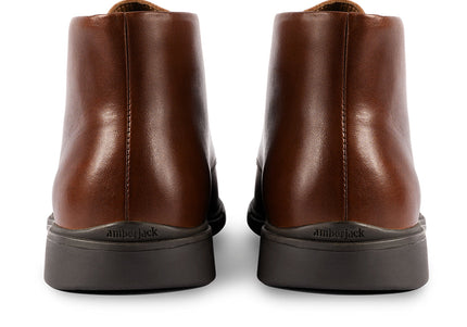 AMBERJACK THE CHUKKA MEN BOOTS - Chestnut & Mocha