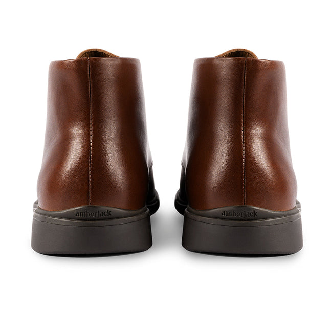 AMBERJACK THE CHUKKA MEN BOOTS - Chestnut & Mocha