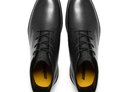 AMBERJACK THE CHUKKA MEN BOOTS - Obsidian & Black