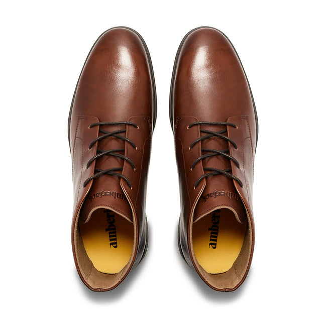 AMBERJACK THE CHUKKA MEN BOOTS - Chestnut & Mocha