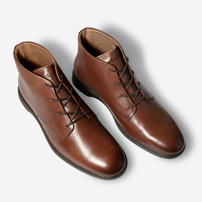 AMBERJACK THE CHUKKA MEN BOOTS - Chestnut & Mocha