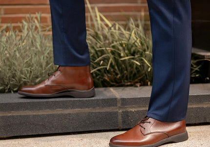 AMBERJACK THE CHUKKA MEN BOOTS - Chestnut & Mocha