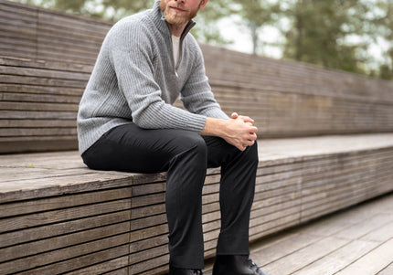 AMBERJACK THE CHUKKA MEN BOOTS - Obsidian & Black