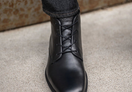 AMBERJACK THE CHUKKA MEN BOOTS - Obsidian & Black