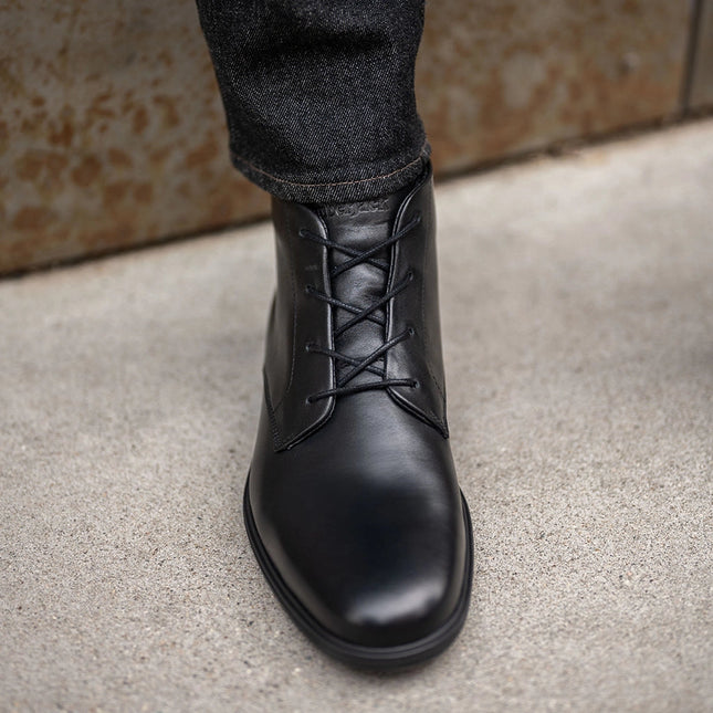 AMBERJACK THE CHUKKA MEN BOOTS - Obsidian & Black