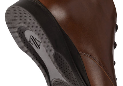 AMBERJACK THE CHUKKA MEN BOOTS - Chestnut & Mocha