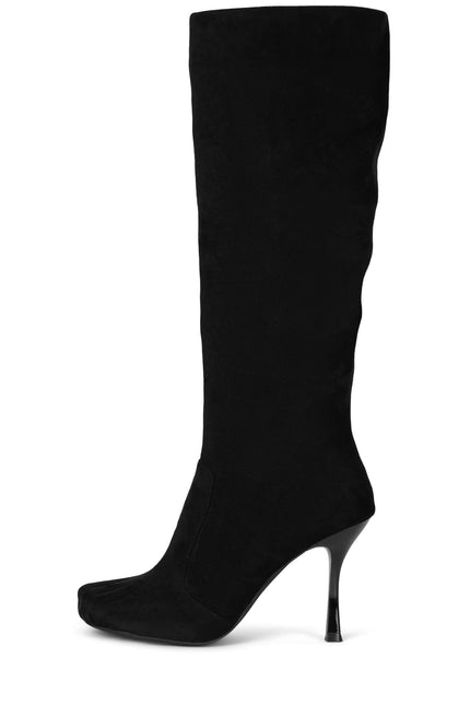 JEFFREY CAMPBELL CONFORM-K WOMEN BOOTS - Black Suede