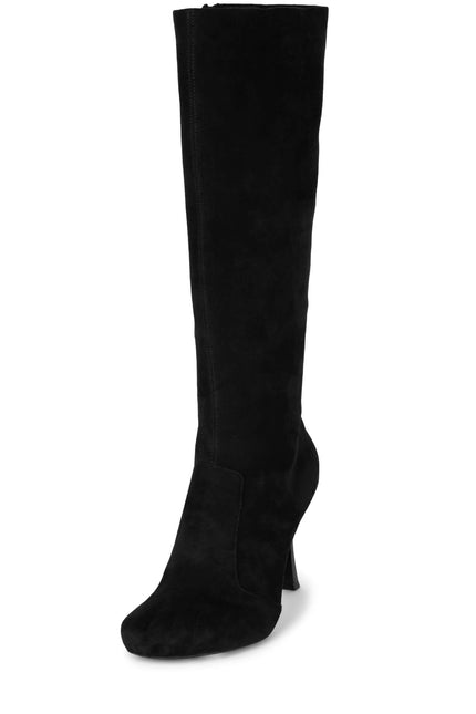 JEFFREY CAMPBELL CONFORM-K WOMEN BOOTS - Black Suede