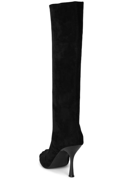 JEFFREY CAMPBELL CONFORM-K WOMEN BOOTS - Black Suede