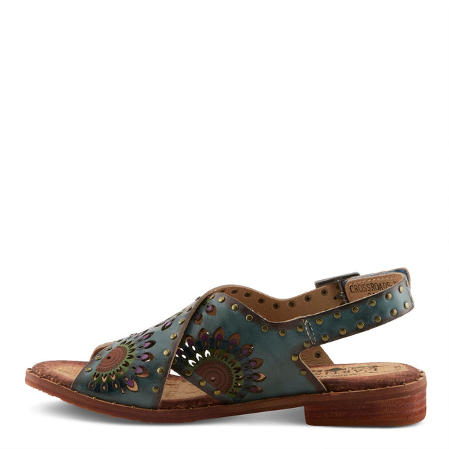 L'ARTISTE CROSSROADS WOMEN SANDALS - Grey Multi