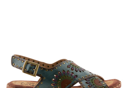 L'ARTISTE CROSSROADS WOMEN SANDALS - Grey Multi