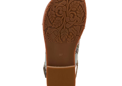 L'ARTISTE CROSSROADS WOMEN SANDALS - Grey Multi