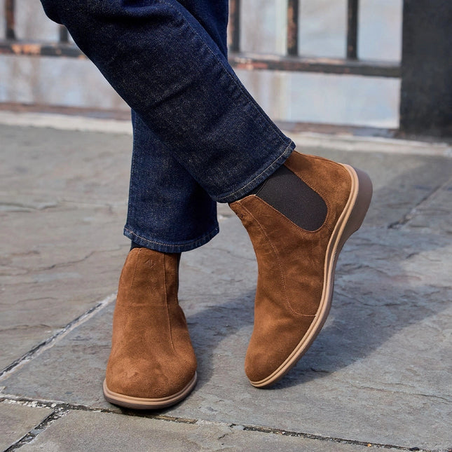 AMBERJACK THE CHELSEA MEN BOOTS - Grizzly