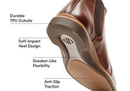 AMBERJACK THE CHELSEA MEN BOOTS - Chestnut